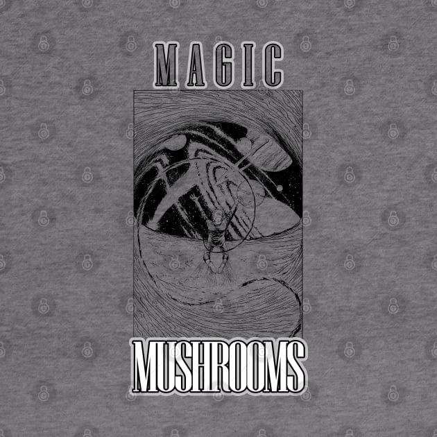 Magic Mushrooms by Vhitostore